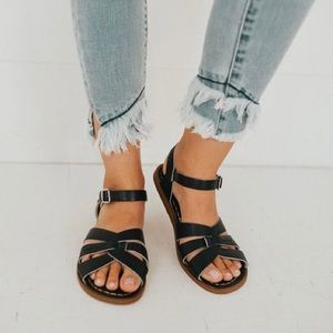 Salt Water Sandals by Hoy | Shoes | Salt Water Sandals Womens Black Original  Sandals | Poshmark